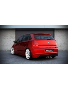 Dyfuzor Tylny Volkswagen Polo 5 Z podkładem