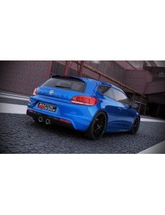 Rear Diffuser Volkswagen Scirocco 3 R With 2 exhaust holes. With primer