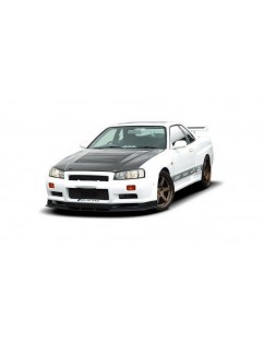 Front Splitter Nissan Skyline R34 GTR (For bumper 2299) GTR Look With primer