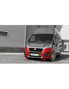 Front bumper Fiat Ducato III Polift With primer