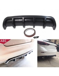 Universal Black 66CM Rear Bumper Diffuser