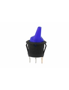 Flip ON-OFF 3PIN LED Blue switch