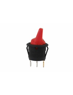 Flip ON-OFF 3PIN Led Red switch