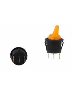 Flip ON-OFF 3PIN Led Yellow switch