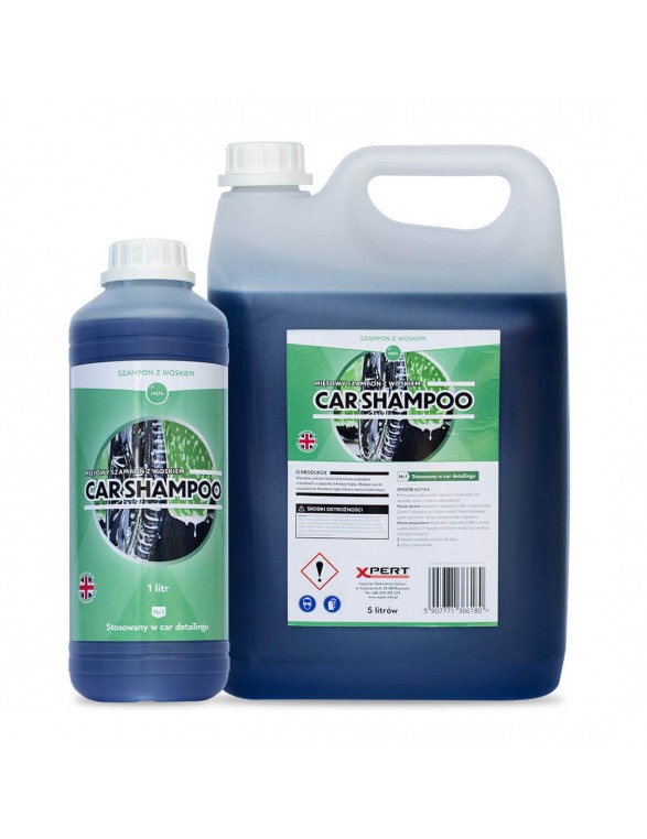Xpert Car Shampoo with Wax 1L