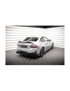 Splittery Tylne Boczne v.2 + Flaps BMW 2 Coupe M240i G42 Carbon Look