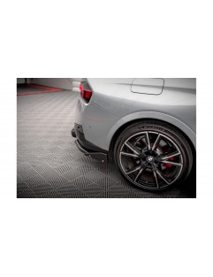 Splittery Tylne Boczne v.2 + Flaps BMW 2 Coupe M240i G42 Carbon Look