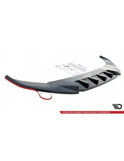 Rear Side Splitters v.2 + Flaps BMW 2 Coupe M240i G42 Carbon Look