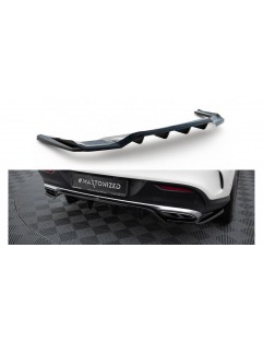 Rear Center Splitter (With Diffuser) Mercedes-Benz GLE Coupe AMG-Line C292