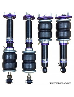 D2 Racing luftfjädring Mercedes Benz CLK (EXC Airmatic) RWD C209 2003-2009