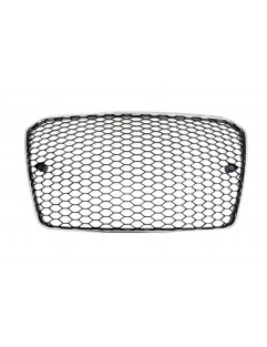 Forkofanger + Krom Sort Grill Audi A5 8T 13-16 RS5 Style