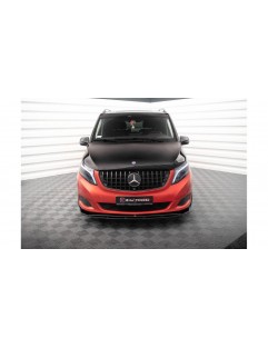 Front Splitter v.4 Mercedes-Benz V-Class W447 Textured