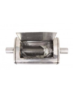 TurboWorks End Muffler 110mm, input 63.5mm