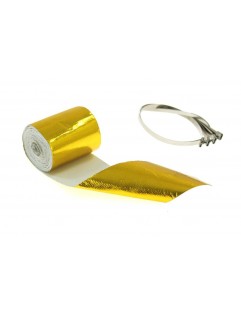 Set of 5m gold thermal tape + bands