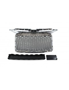 Grill Audi A3 8P RS-Style Chrome-Black 05-09