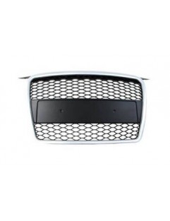 Grill Audi A3 8P RS-Style Silver-Black 05-08