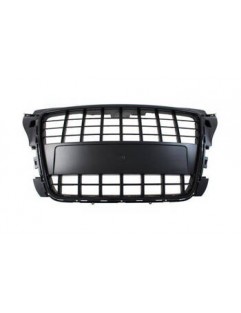 Grill Audi A3 8P S8-Style Bright Black 09-12