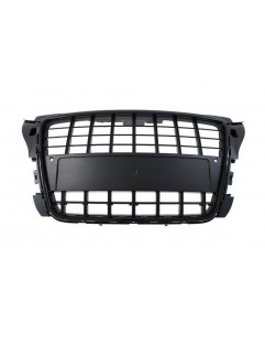 Grill Audi A3 8P S8-Style Bright Black 09-12 PDC