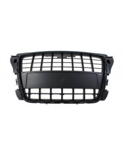 Grill Audi A3 8P S8-Style Bright Black 09-12 PDC