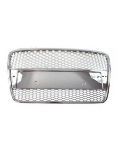 Grill Audi A4 B7 RS-Style Chrome 05-08 PDC