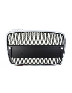 Grill Audi A4 B7 RS-Style Chrome-Black 05-08 PDC