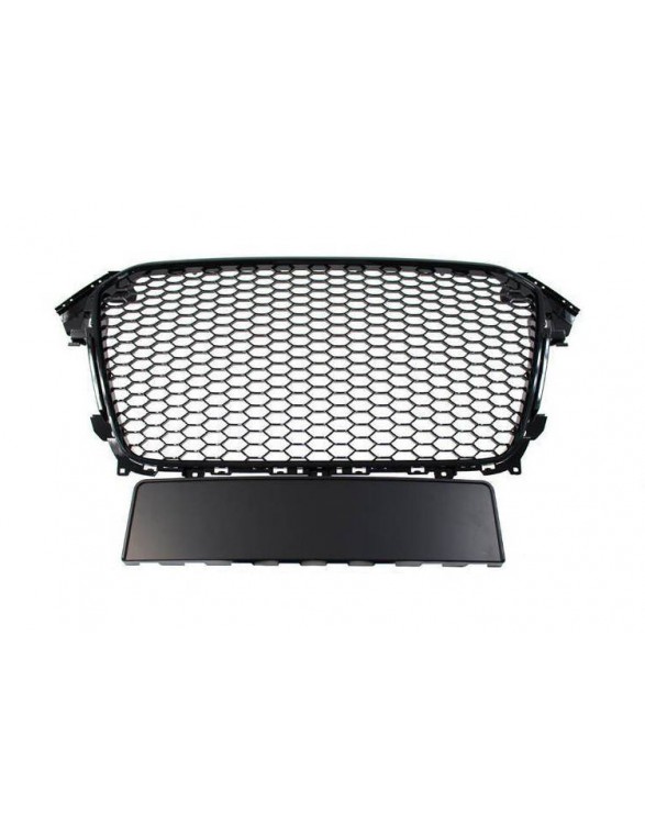 Grill Audi A4 B8 RS-Style Bright Black 12-15