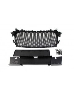 Grill Audi A4 B8 RS-Style Chrome-Black 12-15 PDC