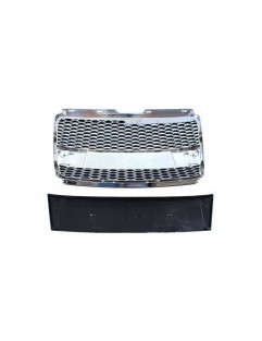 Grill Audi A6 C6 RS-Style Chrome-Black 04-09