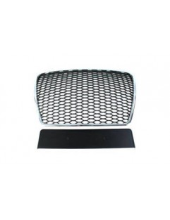 Grill Audi A6 C6 RS-Style Chrome-Black 09-11