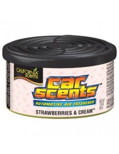 California scents Strawberries and Cream 42g (Odświeżacz)