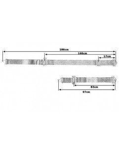 Pasy sportowe 4p 2" Czerwone - Quick